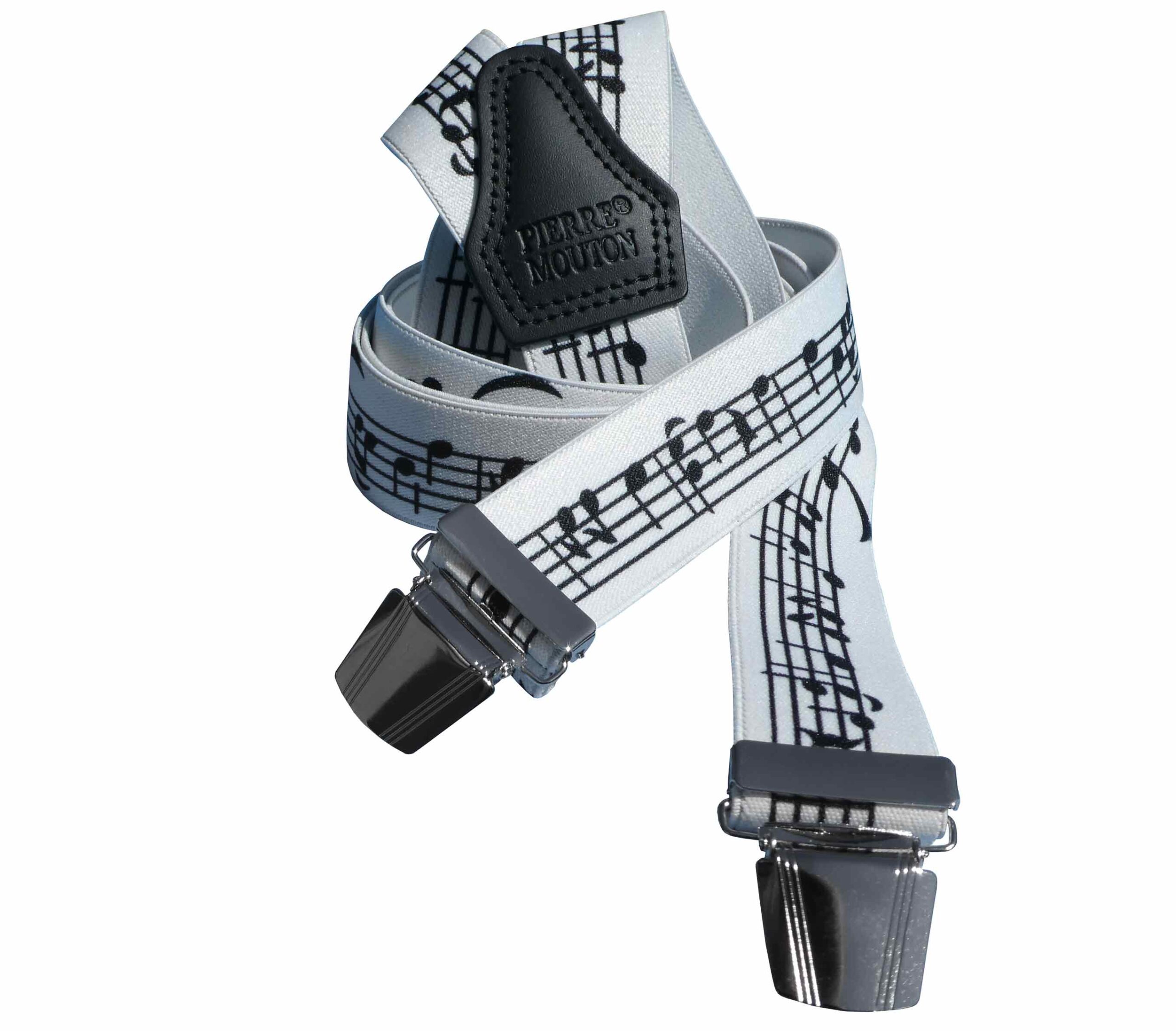 Musik Hosenträger Musiknoten Design Pierre Mouton